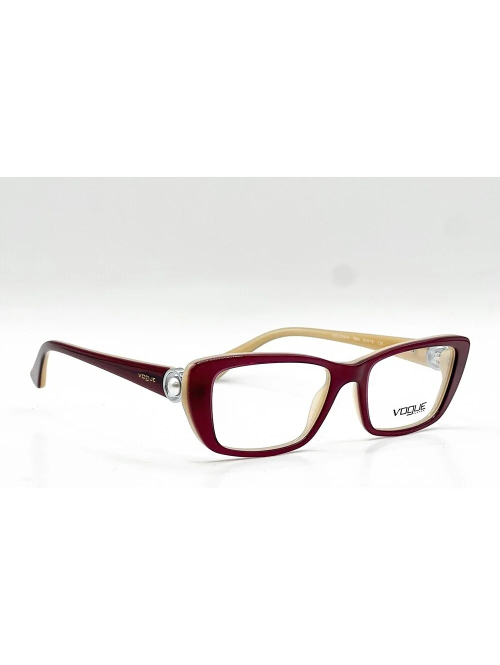 Vogue VO 2749-H 1984 Violet Sand Authentic Eyeglass Frames 51-18